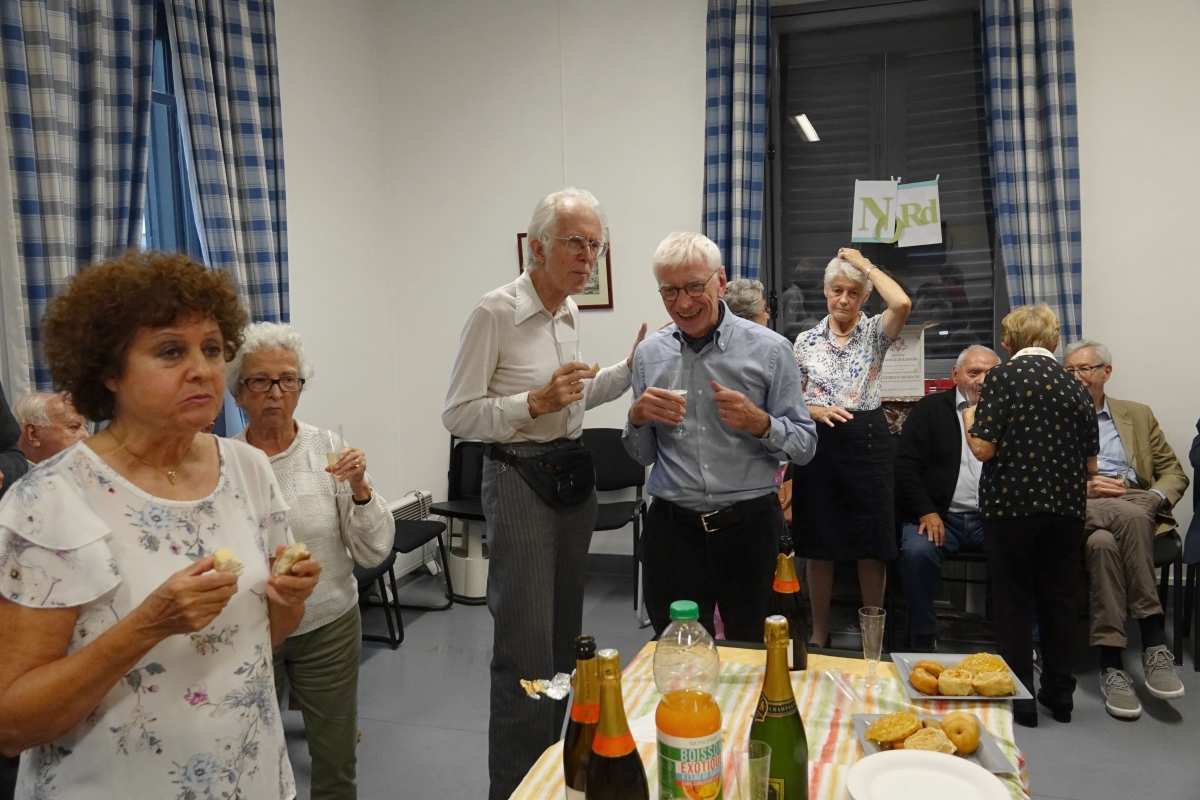 15 octobre 2019. Cocktail offert par Michel Talagrand à l'occasion de son prix Shaw de mathématiques — photo 38